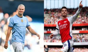 Pertemuan Arsenal vs Man City